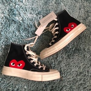 NWT Converse x PLAY High Tops Women’s size 6